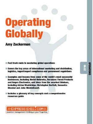 cover image of Operating Globally